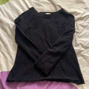 Loft Black Sweater